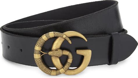 gucci snake belt mens|gucci snake belt men.